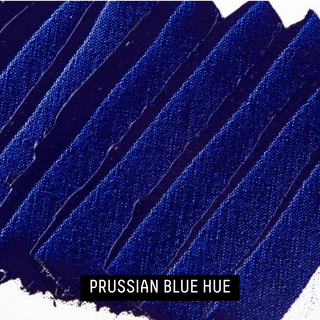 PRUSSIAN BLUE HUE - swatch of deep dark blue color