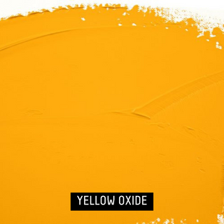 YELLOW OXIDE - swatch of deep yellow color
