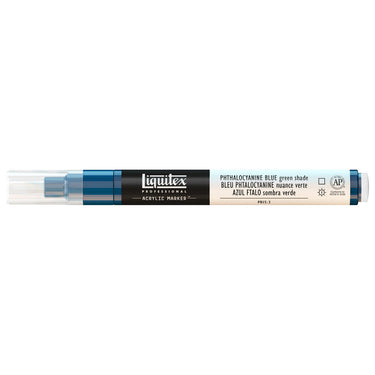 LQX ACRYLIC MARKER 2MM 316 PHTHALOCYANINE BLUE GREEN SHADE 887452000778