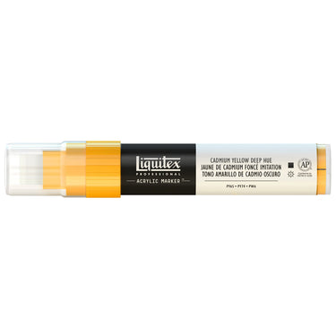 LQX ACRYLIC MARKER 15MM 163 CADMIUM YELLOW DEEP HUE 887452000105