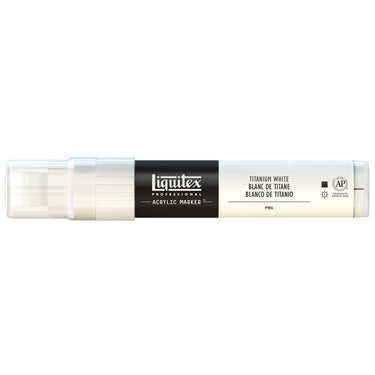 LQX ACRYLIC MARKER 15MM 432 TITANIUM WHITE 887452000488