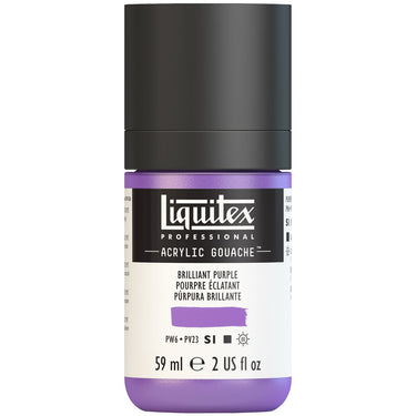 LQX ACRYLIC GOUACHE 59ML 590 BRILLIANT PURPLE 887452999607