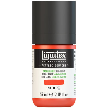 LQX ACRYLIC GOUACHE 59ML 893 CADMIUM-FREE RED LIGHT 887452999553