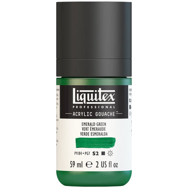 LQX ACRYLIC GOUACHE 59ML 450 EMERALD GREEN 887452999690