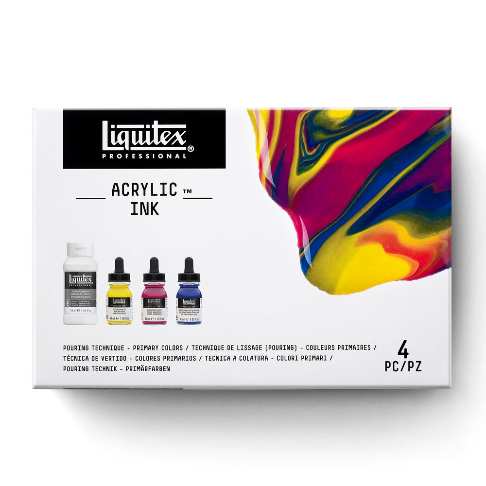 Acrylic Ink Set Pouring Technique Primary Colors Liquitex acrylic-ink-set-pouring-technique-primary-colors-liquitex