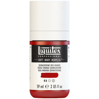 LQX SOFT BODY ACRYLIC 59ML 109 QUINACRIDONE RED-ORANGE 887452998389