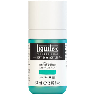 LQX SOFT BODY ACRYLIC 59ML 172 COBALT TEAL 887452997863