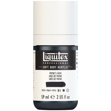 LQX SOFT BODY ACRYLIC 59ML 310 PAYNES GRAY 887452998235