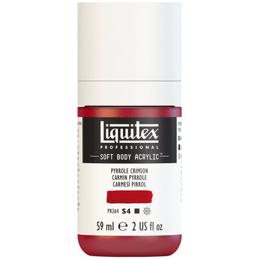 LQX SOFT BODY ACRYLIC 59ML 326 PYRROLE CRIMSON 887452998303