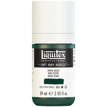 LQX SOFT BODY ACRYLIC 59ML 501 MUTED GREEN 887452028482