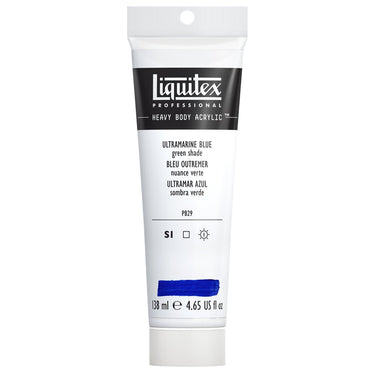 LQX HEAVY BODY ACRYLIC 138ML 380 ULTRAMARINE BLUE GREEN SHADE 094376922776