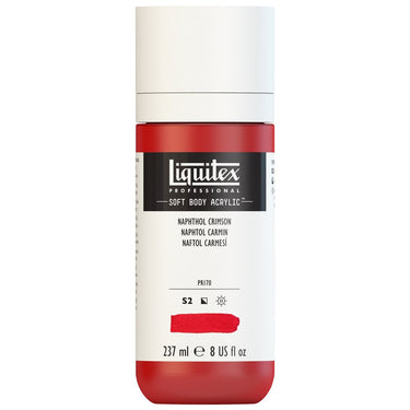 LQX SOFT BODY ACRYLIC 237ML 292 NAPHTHOL CRIMSON 887452998754