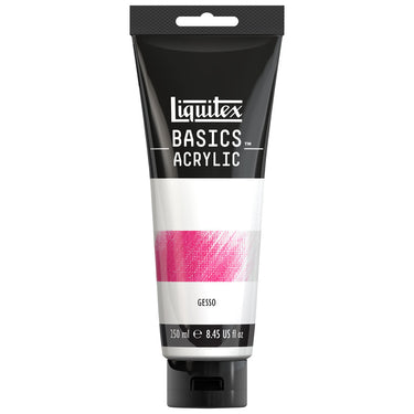 LQX BASICS ACRYLIC MEDIUMS 250ML GESSO 094376976472