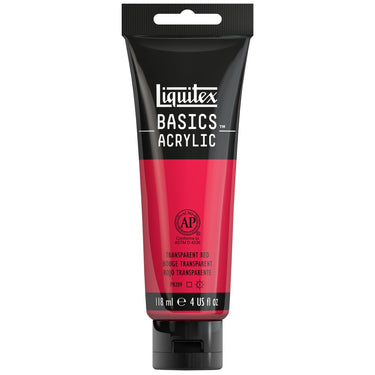 LQX BASICS ACRYLIC 118ML 047 TRANSPARENT RED 887452031123