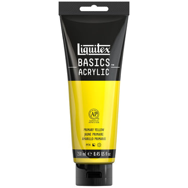 LQX BASICS ACRYLIC 250ML 410 PRIMARY YELLOW 887452028451