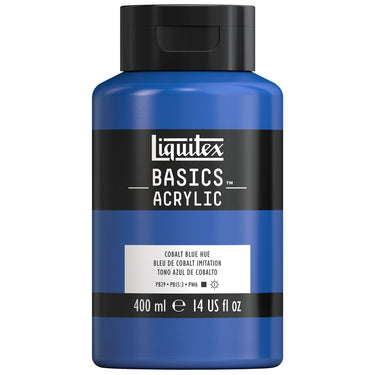 LQX BASICS ACRYLIC 400ML 381 COBALT BLUE HUE 887452031628