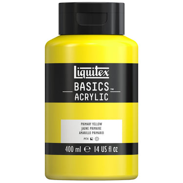 LQX BASICS ACRYLIC 400ML 410 PRIMARY YELLOW 887452031772