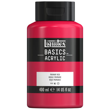 LQX BASICS ACRYLIC 400ML 415 PRIMARY RED 887452031789