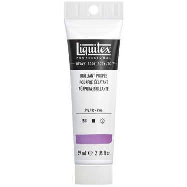 LQX HEAVY BODY ACRYLIC 59ML 590 BRILLIANT PURPLE 094376922158