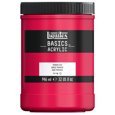 LQX BASICS ACRYLIC 946ML 415 PRIMARY RED 094376942422