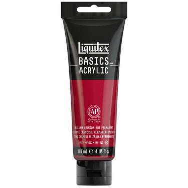 LQX BASICS ACRYLIC 118ML 116 ALIZARIN CRIMSON HUE PERMANENT 094376922318