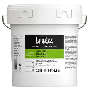 LQX ACRYLIC MEDIUMS 3.78L MATTE MEDIUM 094376923889