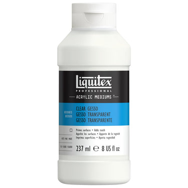 LQX ACRYLIC MEDIUMS 237ML CLEAR GESSO 094376931662