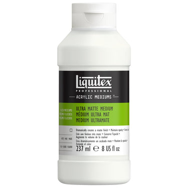 LQX ACRYLIC MEDIUMS 237ML ULTRA MATTE MEDIUM 094376924152