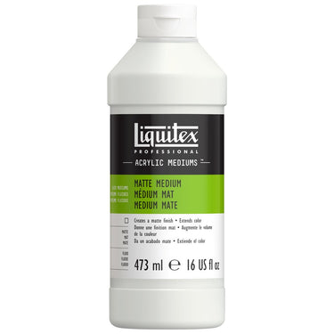 LQX ACRYLIC MEDIUMS 473ML MATTE MEDIUM 094376923858