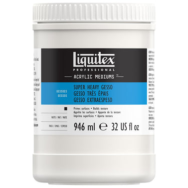 LQX ACRYLIC MEDIUMS 946ML SUPER HEAVY GESSO 094376945737