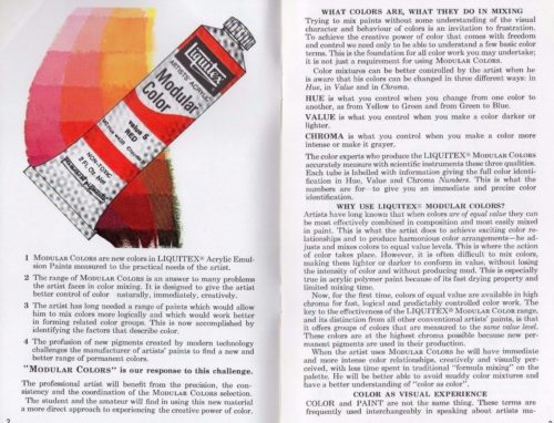 1956 - A NEW ERA OF ACRYLICS