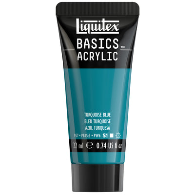 Basics Acrylic Color - Turquoise Blue