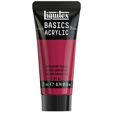 Basics Acrylic Color - Quinacridone Magenta