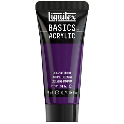 Basics Acrylic Color - Dioxazine Purple
