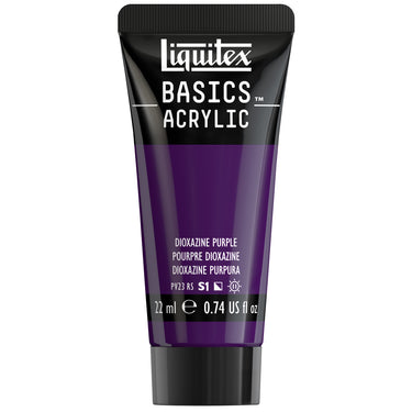 Basics Acrylic Color - Dioxazine Purple