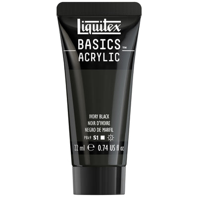 Basics Acrylic Color - Ivory Black