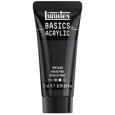 Basics Acrylic Color - Mars Black