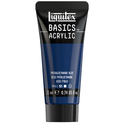 Basics Acrylic Color - Phthalocyanine Blue