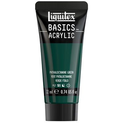 Basics Acrylic Color - Phthalocyanine Green