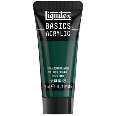 Basics Acrylic Color - Phthalocyanine Green