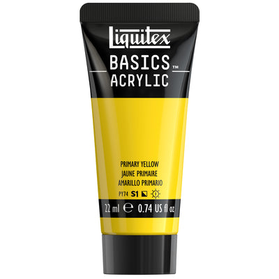 Basics Acrylic Color - Primary Yellow