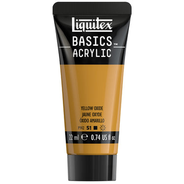 Basics Acrylic Color - Yellow Oxide