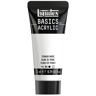Basics Acrylic Color - Titanium White