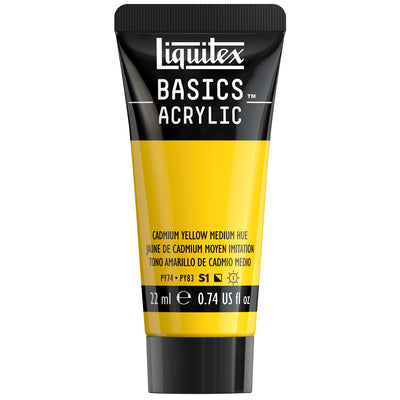 Basics Acrylic Color - Cadmium Yellow Medium Hue