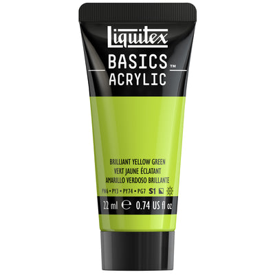 Basics Acrylic Color - Brilliant Yellow Green