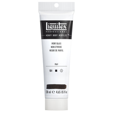 Professional Heavy Body Acrylic - Ivory Black