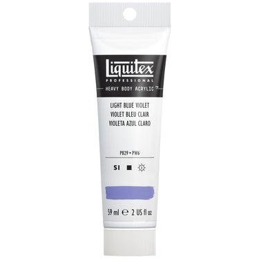 Professional Heavy Body Acrylic - Light Blue Violet