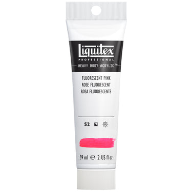 Professional Heavy Body Acrylic - Fluorescent Pink