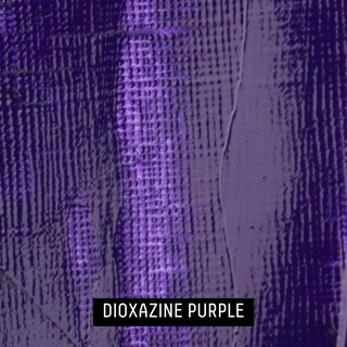 DIOXAZINE PURPLE - LIQUITEX PAINT COLOR SWATCHED ON A CANVAS