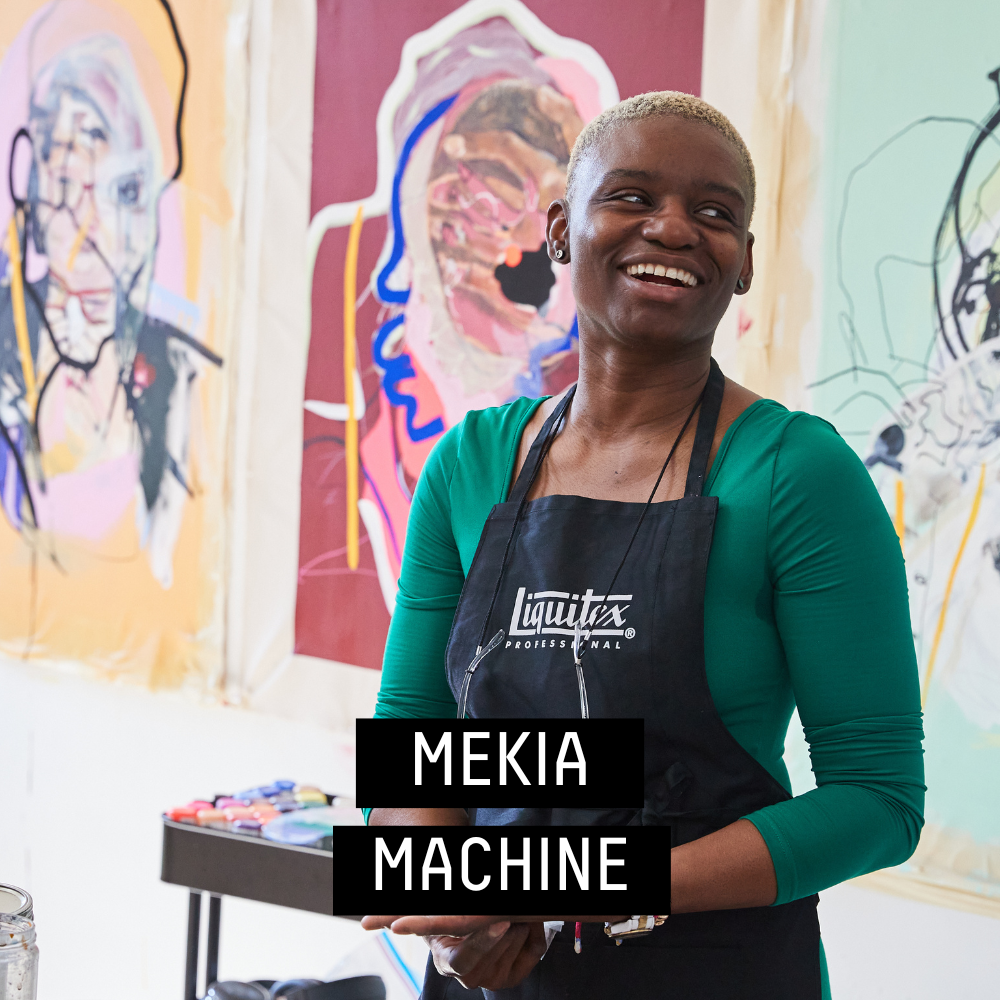 Mekia Machine - Artist Spotlight – Liquitex